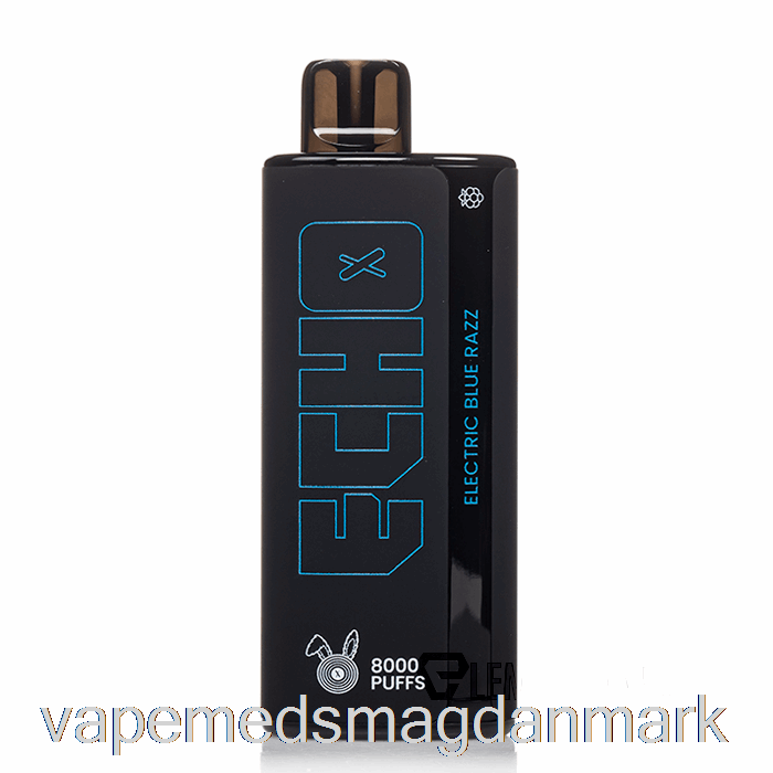 Vape Juice Echo 8000 Engangs Elektrisk Blå Razz